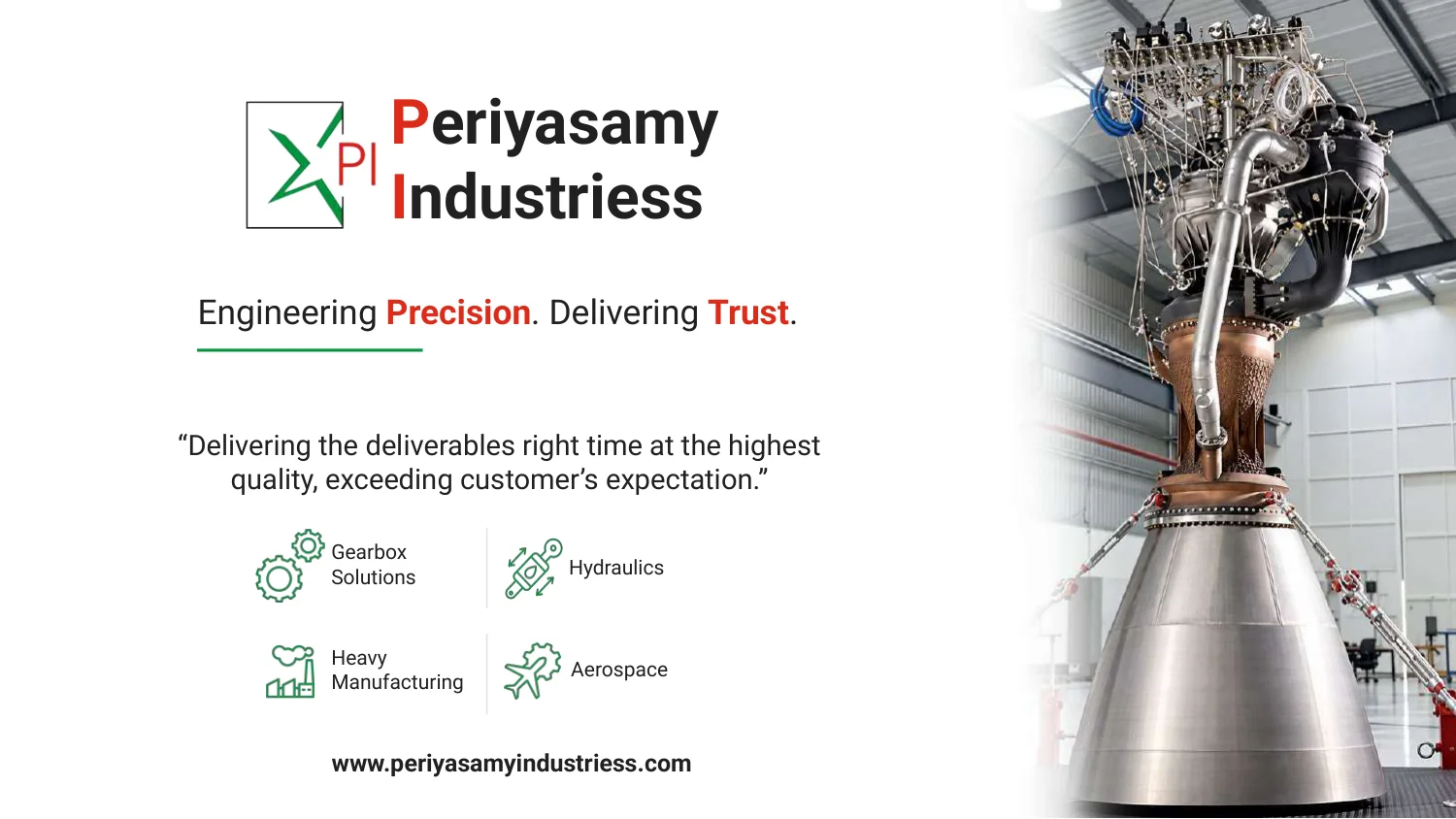 Periyasamy Industriess company profile — cover